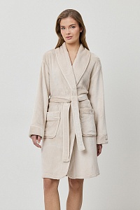 EVA BEIGE (CREME) Халат женский